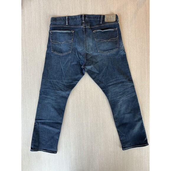Polo Ralph Lauren Varick Slim Straight Dark Wash Men’s Jeans 38x30 - Picture 2 of 9